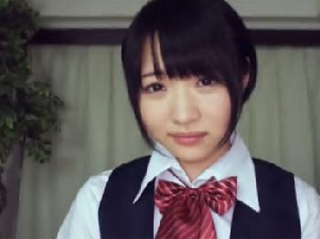 制服姿の癒し系ミニ系美形少女を好き放題に調教プレイ女子校生美少女ロリフェラのエロ動画