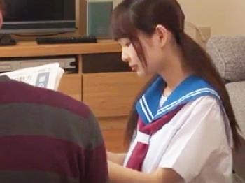 受験のために居候することになったぐうかわ姪っ子とアツアツ交尾ライフが始まる！！女子校生美少女ロリギャル痴女跡見しゅりのエロ動...