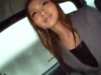 夜はスナックで働いてる素人オフィスレディさんにフェラチオおねだり巨乳お姉さん痴女OLハメ撮りのエロ動画