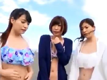 『えっ･･･アンケートですよね？』調査と称してナンパした水着きれいなお姉さんを騙してハメ撮りパコ巨乳のエロ動画