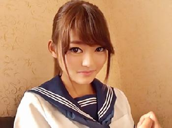 「じゃあ、ホテル行っちゃう？」女子校生散歩でホテル援助交際美少女ハメ撮りのエロ動画