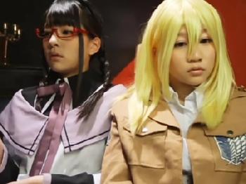 撮影会で時間を止めてレイヤー美形少女達をハーレム乱交陵辱美少女コスプレ中出しレイプのエロ動画