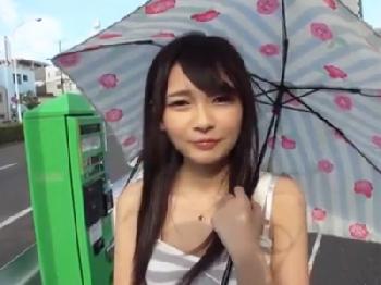 「私に中出ししたいですか？」スレンダー幼顔痴女の逆ナンパパ神奉仕W美少女ロリ跡美しゅりのエロ動画