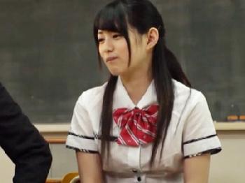 面談中にトイレに行ったら用務員のオジサンに中出し婦女暴行された美形少女女子校生美少女レイプのエロ動画