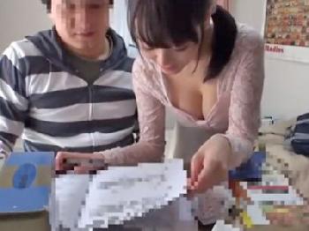 家庭教師が巨大オッパイ過ぎて集中できないので中出し婦女暴行しちゃいましたW巨乳お姉さんレイプのエロ動画