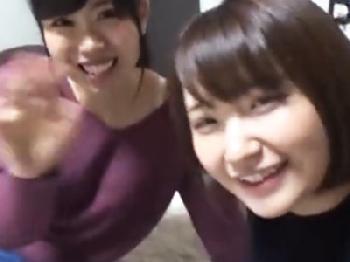 『これから中に出されま～す』清潔感あふれる顔して尻軽ド淫乱売女ド淫乱な女子大生コンビとハメ撮り乱交巨乳素人美少女パイパン中出...