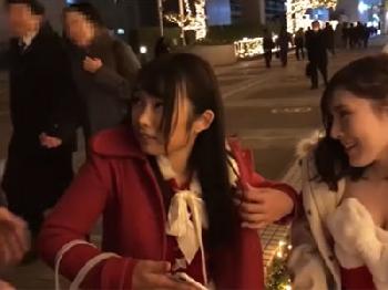 新宿でナンパGETした素人娘を口説き落として即日ハメ成功お姉さん顔射のエロ動画