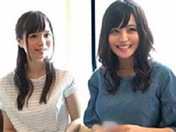 『こんなに…いいんですか?』謝礼に釣られた美形奥様二人組みを中出し交尾お姉さん人妻のエロ動画
