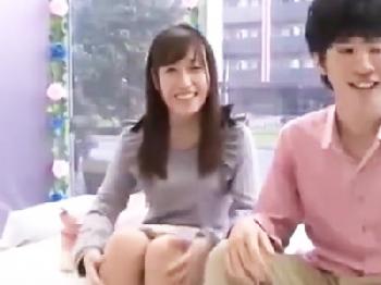 サークル仲間の男女が賞金獲得の為に性行為をする一部始終を隠し撮り素人美少女中出し盗撮のエロ動画