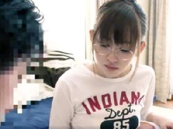 めがねで内気なカテキョー先生を襲ったら隠れ巨乳で大勃起お姉さんレイプのエロ動画