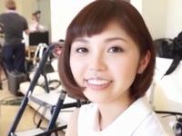 まだ出演作品1本の新人水鳥文乃デビュー！巨乳美少女デビュー作のエロ動画
