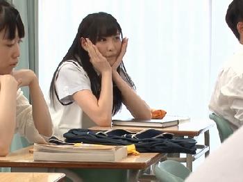 超可愛い女子校生が風紀委員に選ばれながらもコッソリ学校性行為美少女痴女橋本ありなのエロ動画
