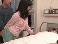 お見舞いに来てくれた自慢の美人マダムが義兄に悪戯される巨乳痴女人妻近親相姦露出のエロ動画