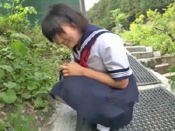 「イッちゃうー！」日焼けがエロい美形少女女子校生と濃密性行為美少女ロリパイパンのエロ動画