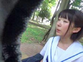 刑事を装って女子校生に近づいて強姦する男美少女レイプのエロ動画