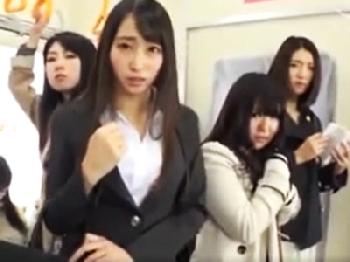 電車の中で時を止めてハメ放題！片っ端から種付け凌辱巨乳女子校生美少女OL中出しイラマチオレイプのエロ動画