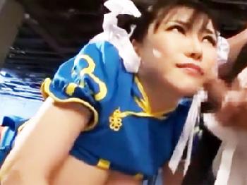 『いや‥やめろっ！んんっ‥』デカパイファイターでも快楽には勝てない巨乳お姉さんイラマチオレイプのエロ動画