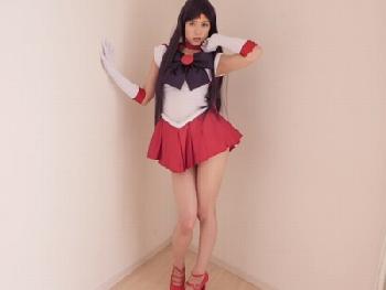 「恥ずかしい…」誰もが知ってるあのキャラクターを7等身レベルの美形お姉さんが再現して本気のアクメ顔美少女コスプレハメ撮りのエ...