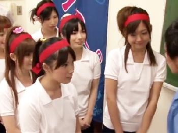 課外学習でボクの陰茎にクラスの美形少女たちが群がるソープランド講習美少女お姉さん痴女顔射乱交のエロ動画