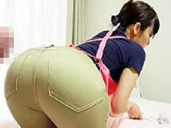 家事代行サービスの奥様家政婦さんのピタパン尻に猛烈興奮し前戯なしで即挿入性的暴行人妻レイプ盗撮のエロ動画