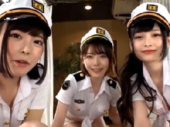 『次は私に出してくださぃ…』痴女童顔3人とハーレム乱交美少女ロリ中出しのエロ動画