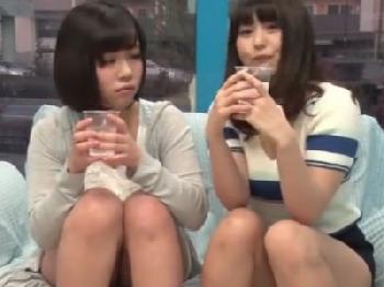 マジックミラー号でムチムチ素人娘コンビにお酒を飲ませてガチハメ→精液ぶっかけ巨乳お姉さん3Pのエロ動画