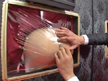 尻マニアのための壁からが尻が出てるフェチ向け風俗店お姉さんのエロ動画