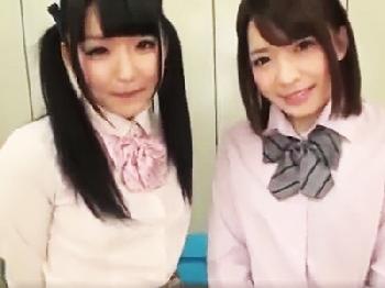 巨大乳女将が手コキ→生ズボサービスまでしてくれる神旅館W巨乳お姉さん痴女顔射のエロ動画