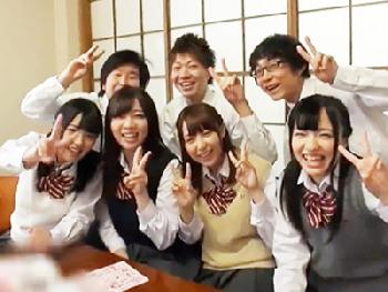 アルコール未経験の女子校生を潰して酩酊状態になったところで廻して中出しするクズ男達美少女乱交のエロ動画