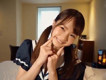 神美形少女ｷﾀ━━(ﾟ∀ﾟ)━━!!制服に合いすぎな細身少女とベタベタしながらベタベタパコ女子校生美少女ロリハメ撮りのエロ動...