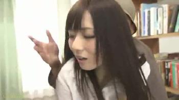 図書館で働く美形少女が痴漢を我慢していたら職場で公開性的暴行される…美少女お姉さんレイプ麻倉憂のエロ動画
