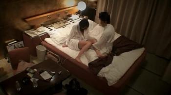 ガチ素人不貞カップルの会話が卑猥すぎるラブホテルSEX隠し撮り動画巨乳お姉さん痴女人妻フェラ盗撮のエロ動画