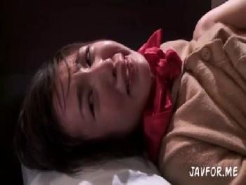 ショートヘアきれいなお姉さん女子校生が凌辱魔にイラマチオチオ＆ファックさせられる。美少女フェラのエロ動画