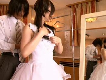 「いや！やめて…っ！」結婚式直前にWプランナーの元彼に強制的に犯された花嫁お姉さんコスプレレイプ辰巳ゆいのエロ動画
