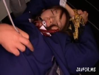 美しいオッパイ女子校生を監禁拘束→凌辱する鬼畜一部始終素人ハメ撮りレイプのエロ動画