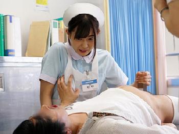 性的欲望処理専門FUCK外来の看護学生の研修に密着美少女看護婦中出しのエロ動画