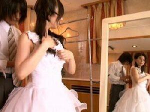 狙われた花嫁…仕組まれたマリッジブルーで鬼畜プランナーたちとキメセク乱交！！お姉さん人妻レイプ辰巳ゆいの無料エロ動画