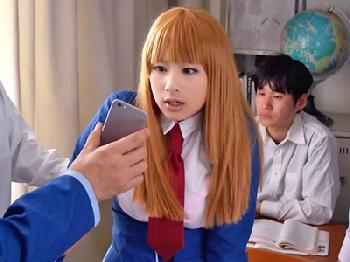 学校すべての生徒に精液便器にされていくくノ一！巨乳中出し女子校生乱交コスプレの無料エロ動画