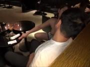 セクキャバクラ嬢を凄く気持ち良くさせたせいか本番許可されたので中出し！巨乳お姉さん痴女盗撮の無料エロ動画